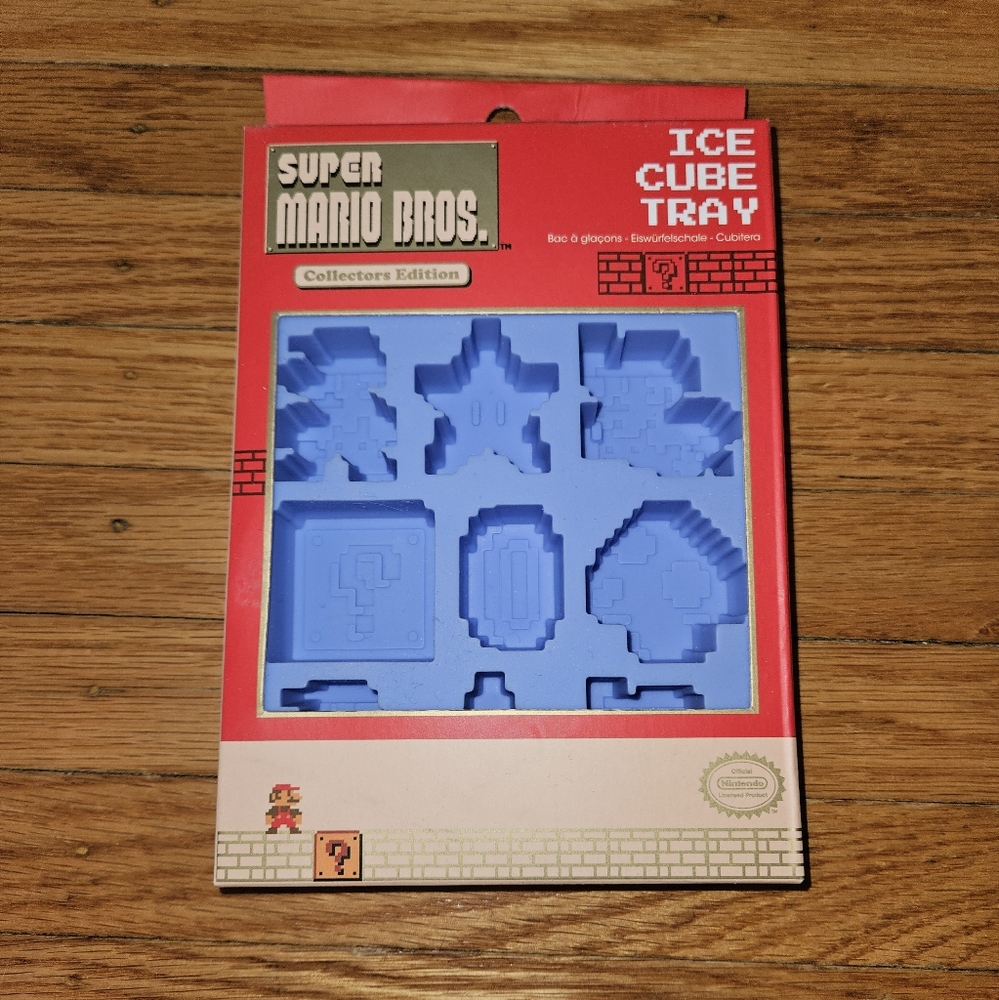 Silicone Ice Cube Tray Super Mario Bros